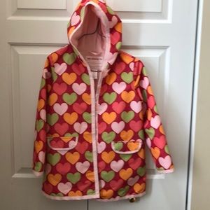 Gymboree Rain Coat Sz 7/8